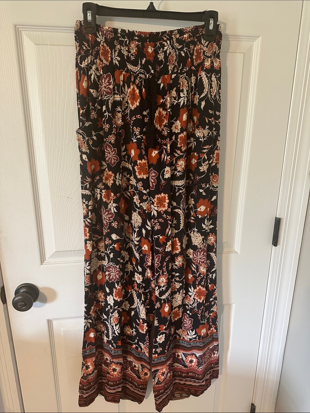 Xhilaration Floral Print Wide Leg Pants